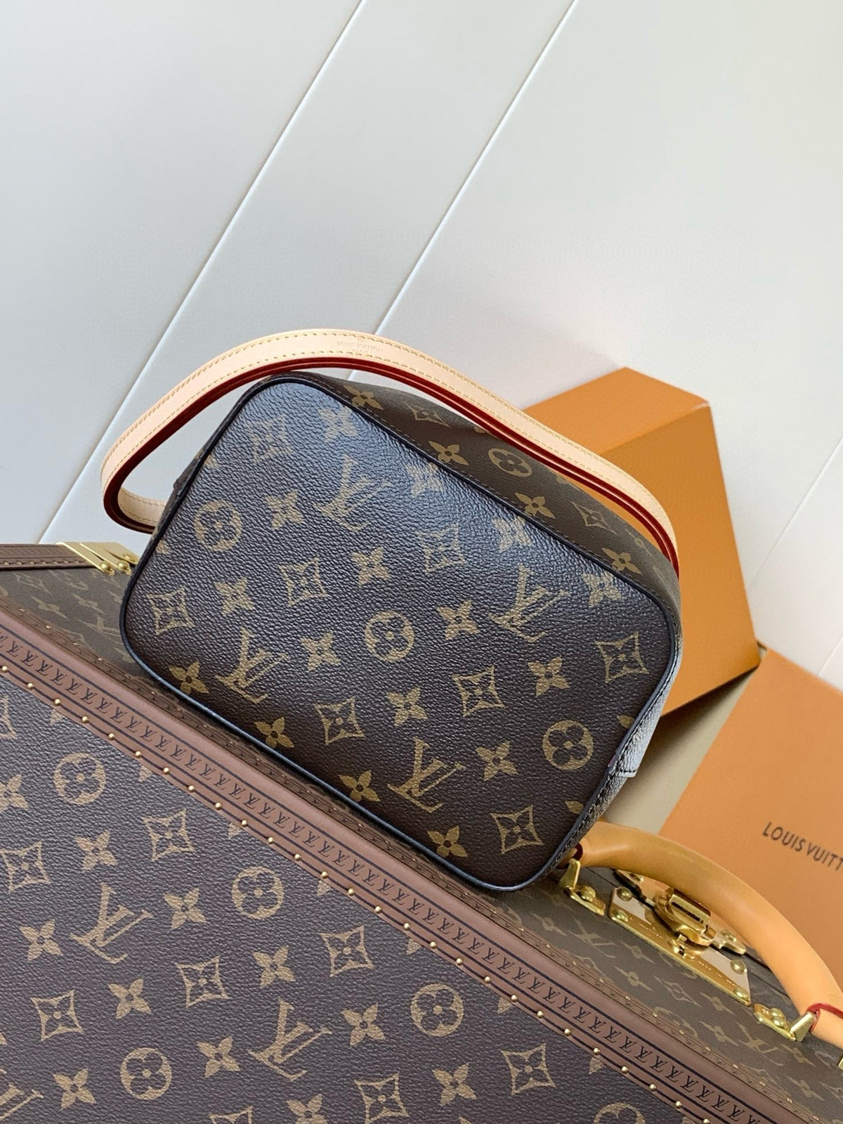 LOUIS VUITTON NÉONOÉ BB 20 IN BROWN MONOGRAM CANVAS